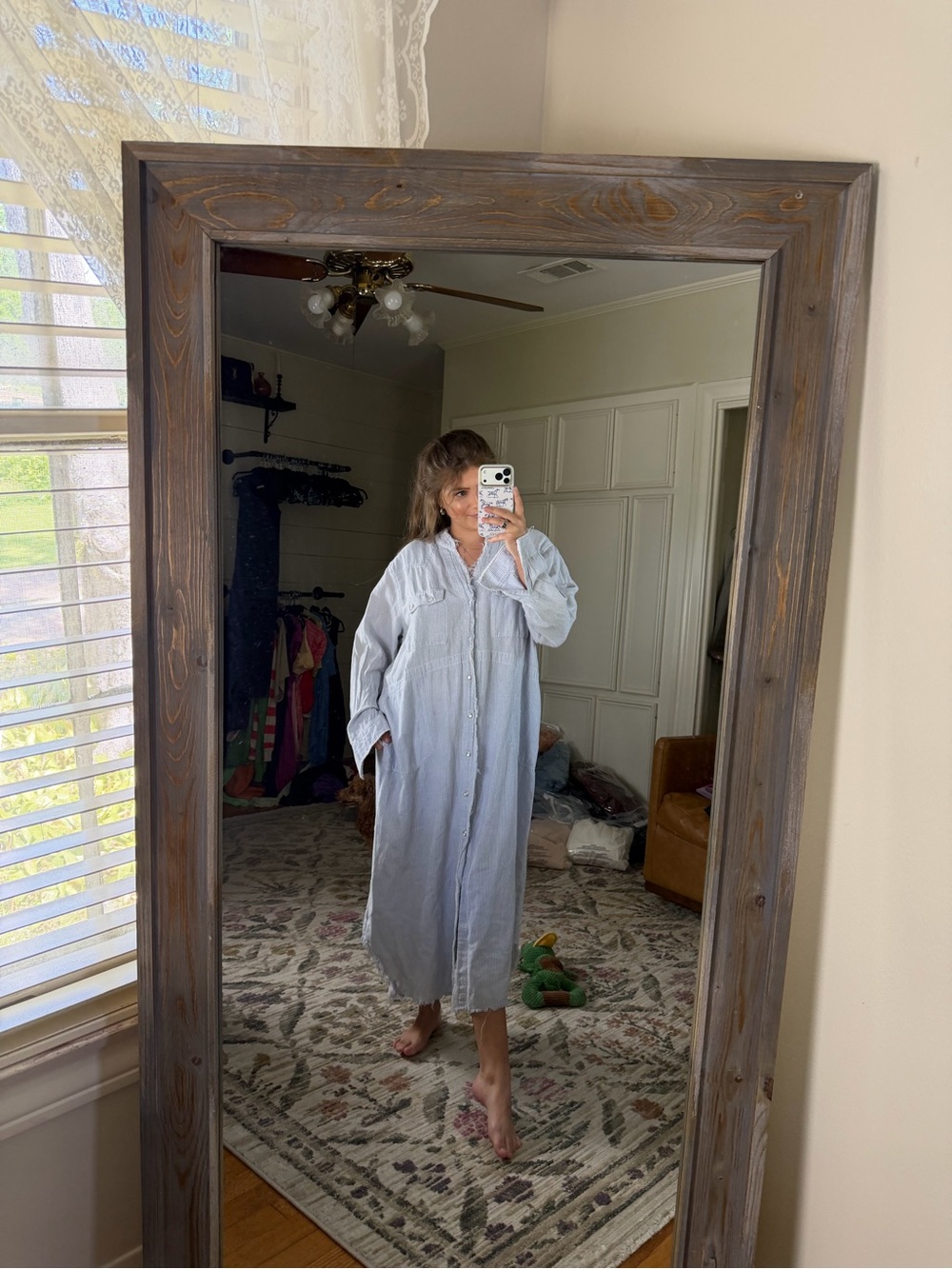 Free people shirt dress - Picture 1 of 6